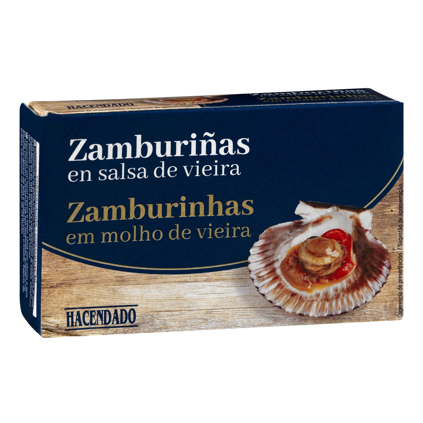 Zamburiñas en Salsa de Vieira Hacendado