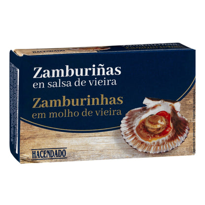 Zamburiñas en Salsa de Vieira Hacendado