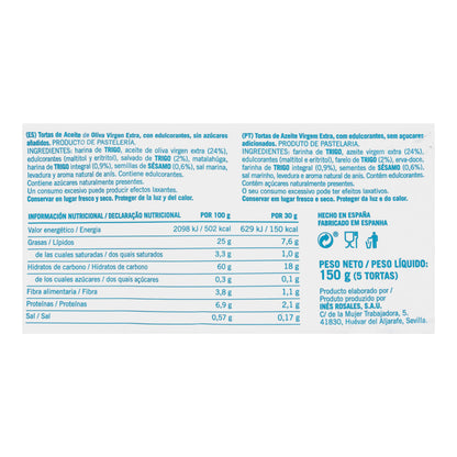 Inés Rosales Sugar-Free Oil Cakes