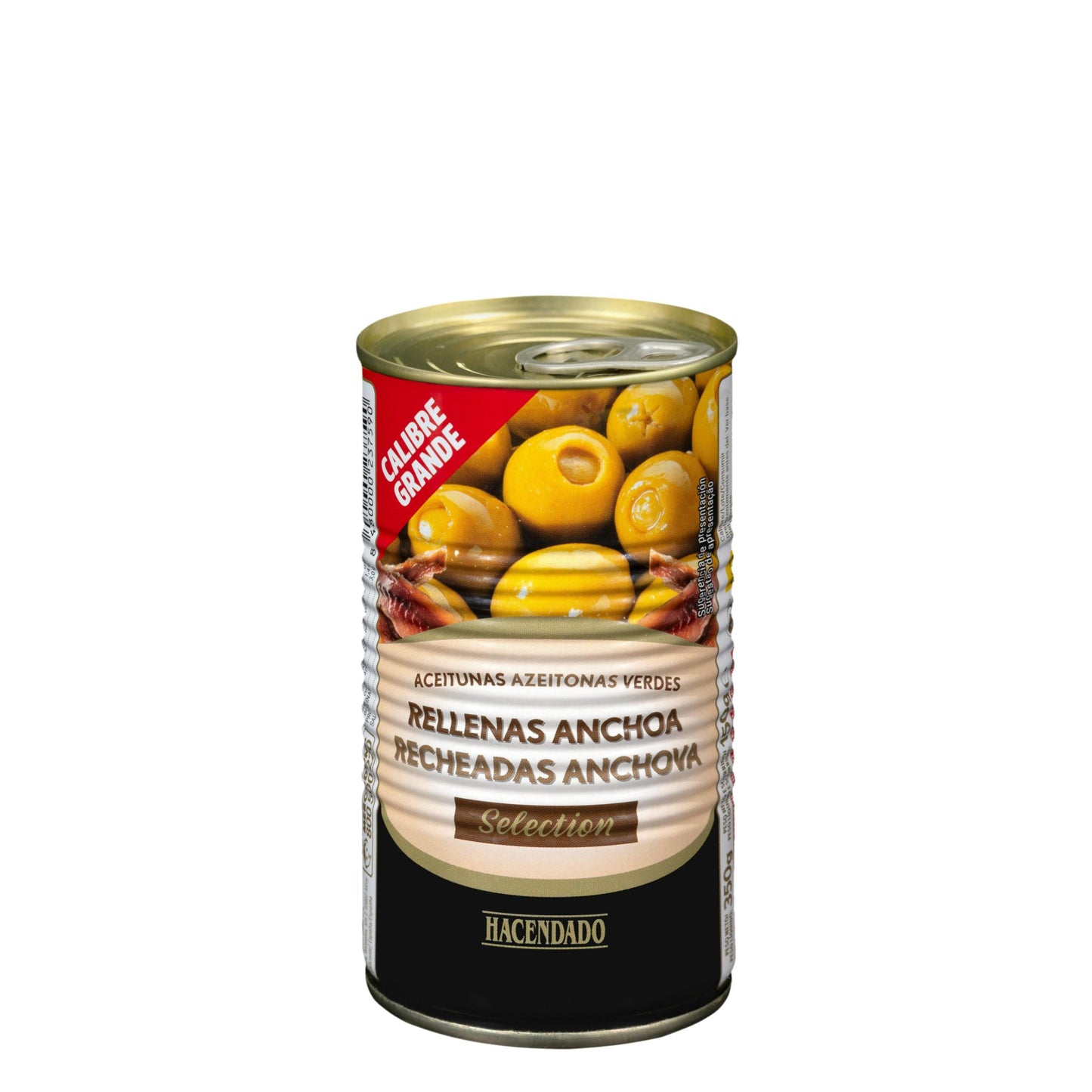 Aceitunas Verdes Rellenas de Anchoa Hacendado