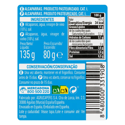 Alcaparras Hacendado