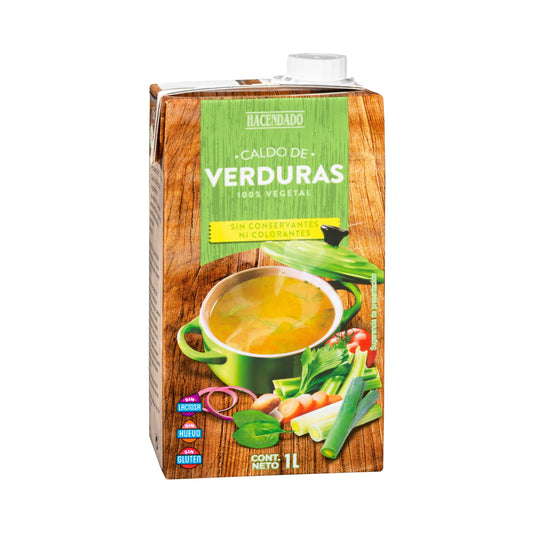 Caldo de Verduras Hacendado