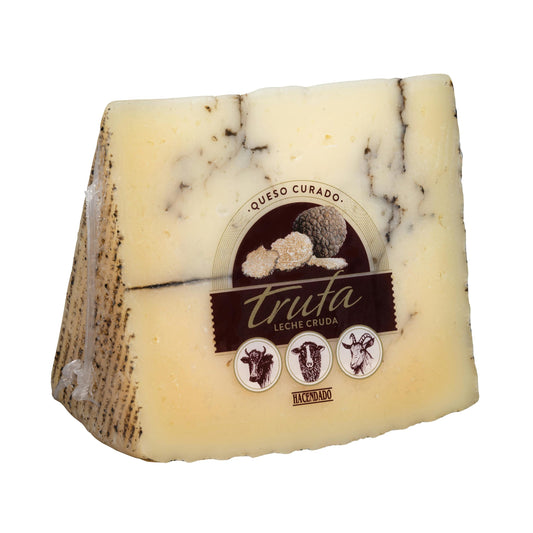Queso Curado Mezcla con Trufa Hacendado