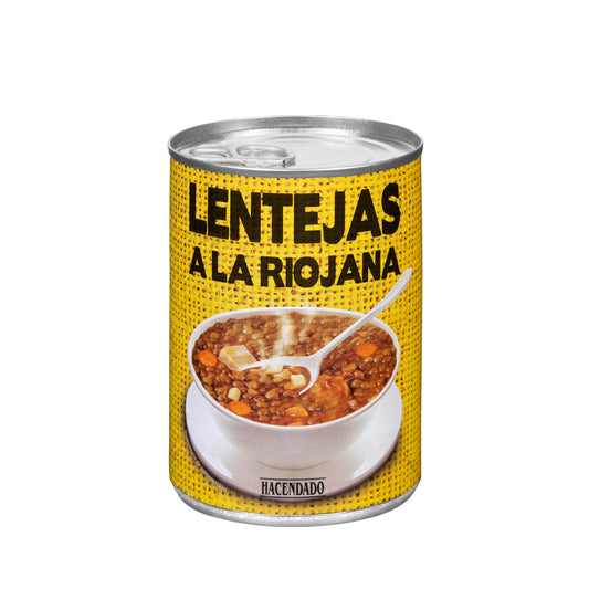 Lentejas a la Riojana Hacendado