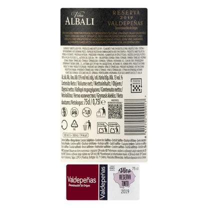 Vino Tinto D.O Valdepeñas Viña Albali Reserva