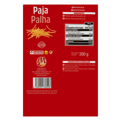 Patatas Fritas Paja Hacendado