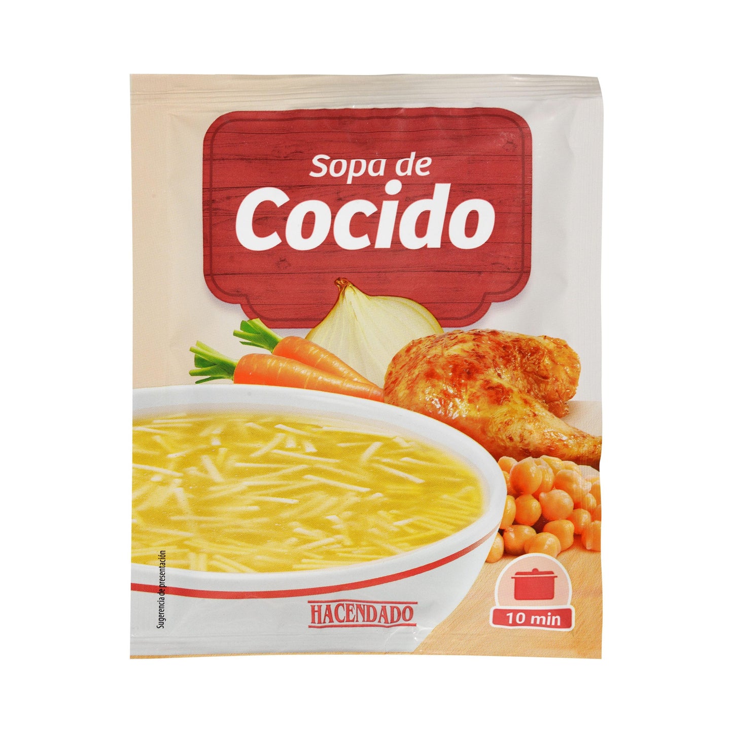 Sobre de Sopa de Cocido Hacendado