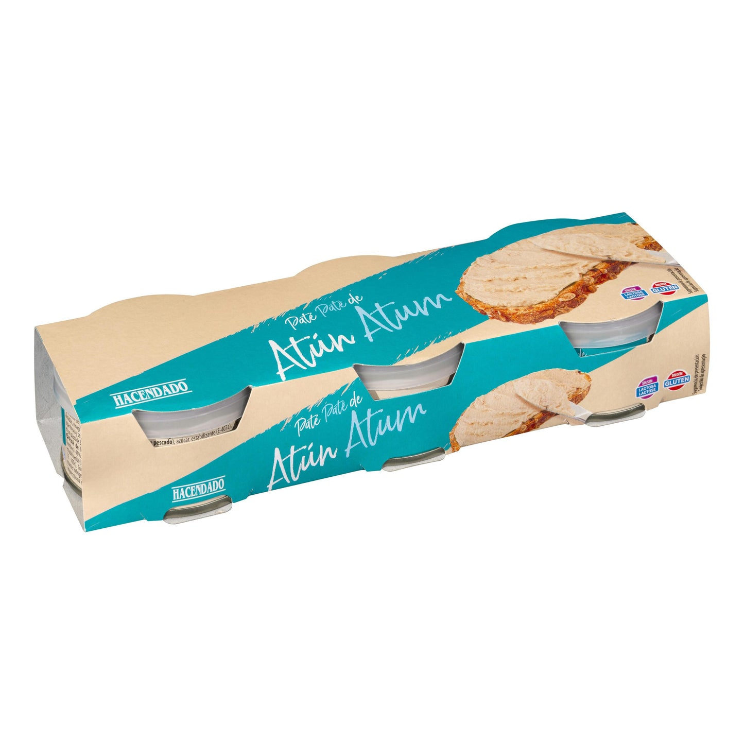 Paté de Atún Hacendado Pack3