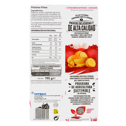 Patatas Fritas al Punto de Sal Lay’s