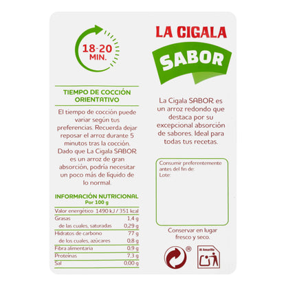 Arroz Redondo La Cigala