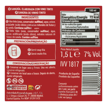 Sangría Casón Histórico