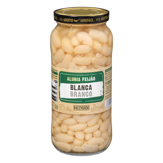Alubia Cocida Blanca Hacendado 570GR