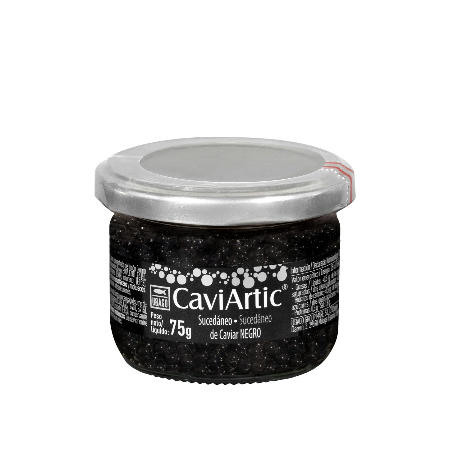 Sucedáneo de Caviar Negro Ubago Caviartic