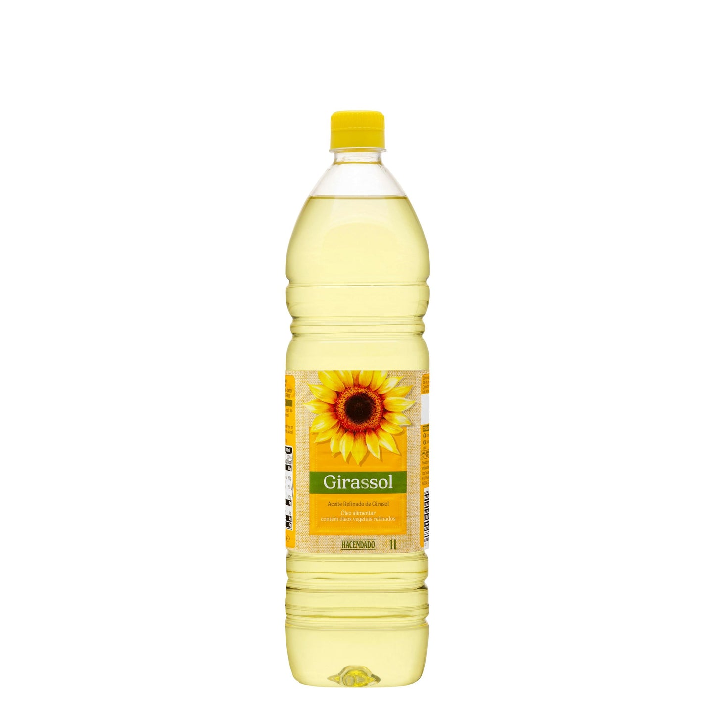 Aceite de Girasol Refinado 0,2º Hacendado 1L